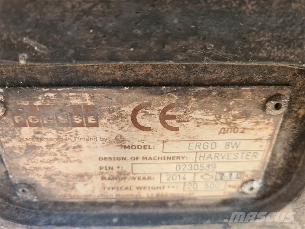 Ponsse Ergo 8wd Betakarítók
