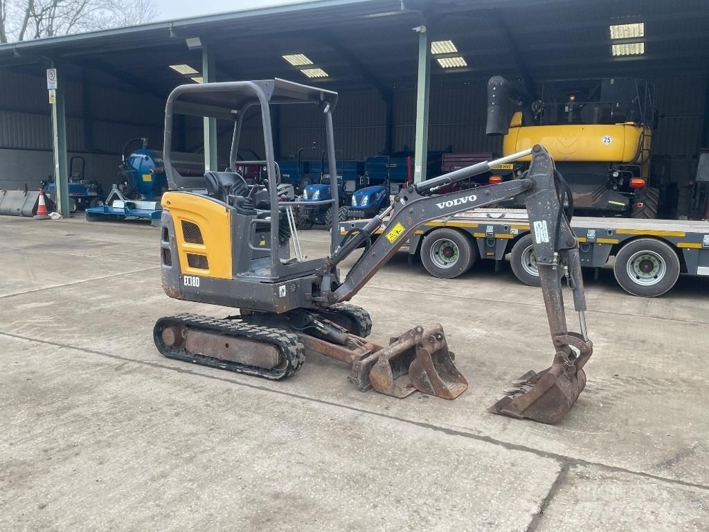 Volvo EC 18 Mini kotrók < 7t