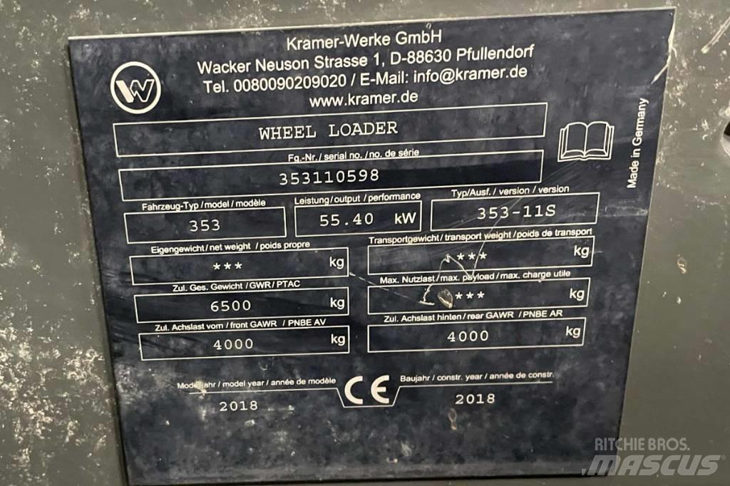 Kramer 5085 Gumikerekes homlokrakodók
