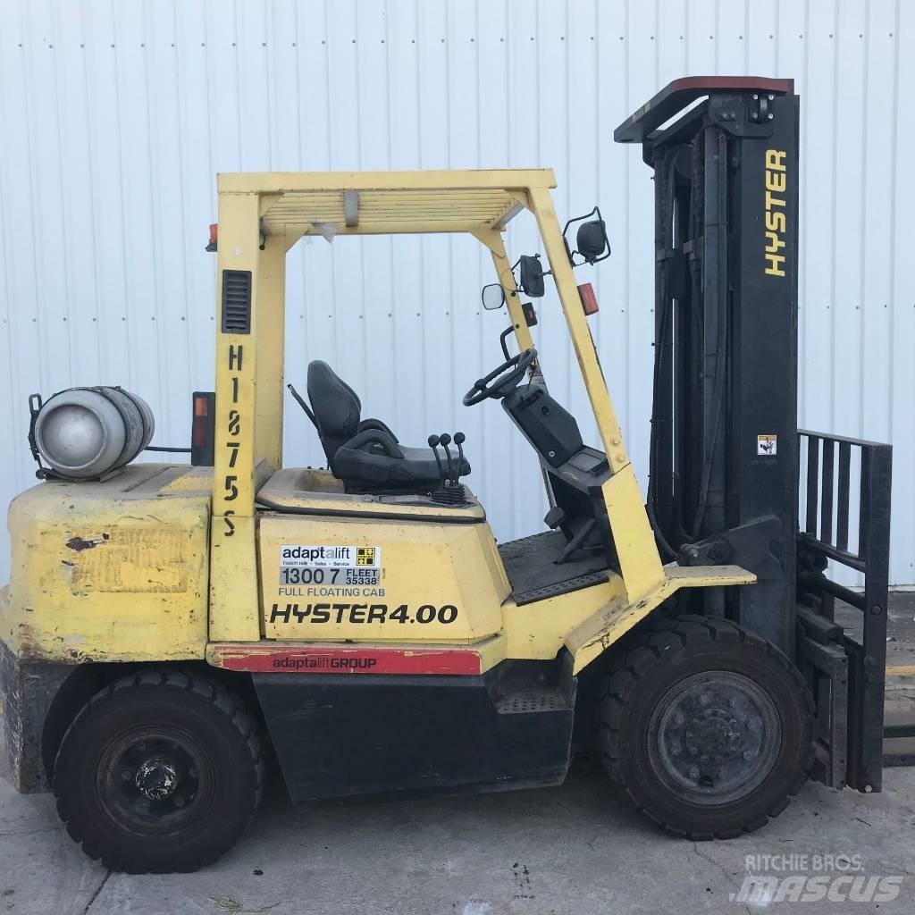 Hyster H4.00DX Gázüzemű targoncák