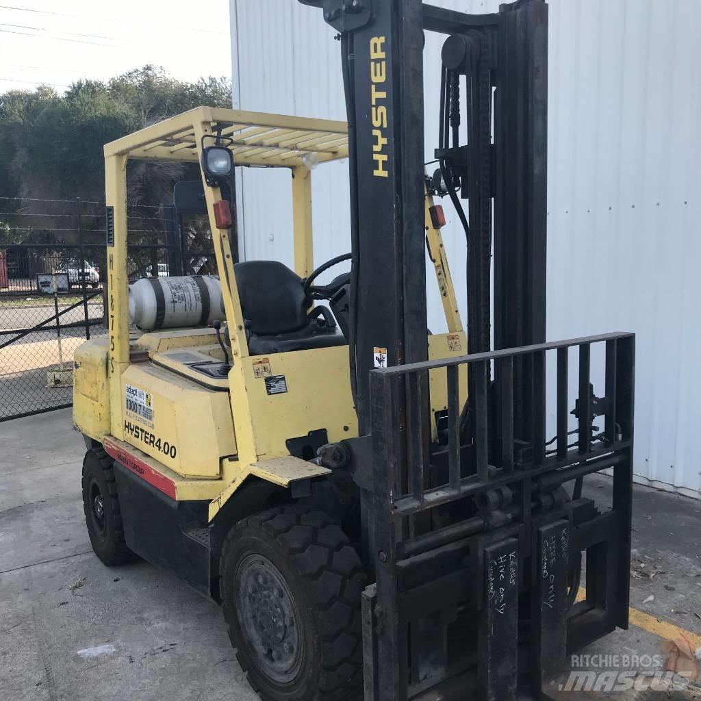Hyster H4.00DX Gázüzemű targoncák