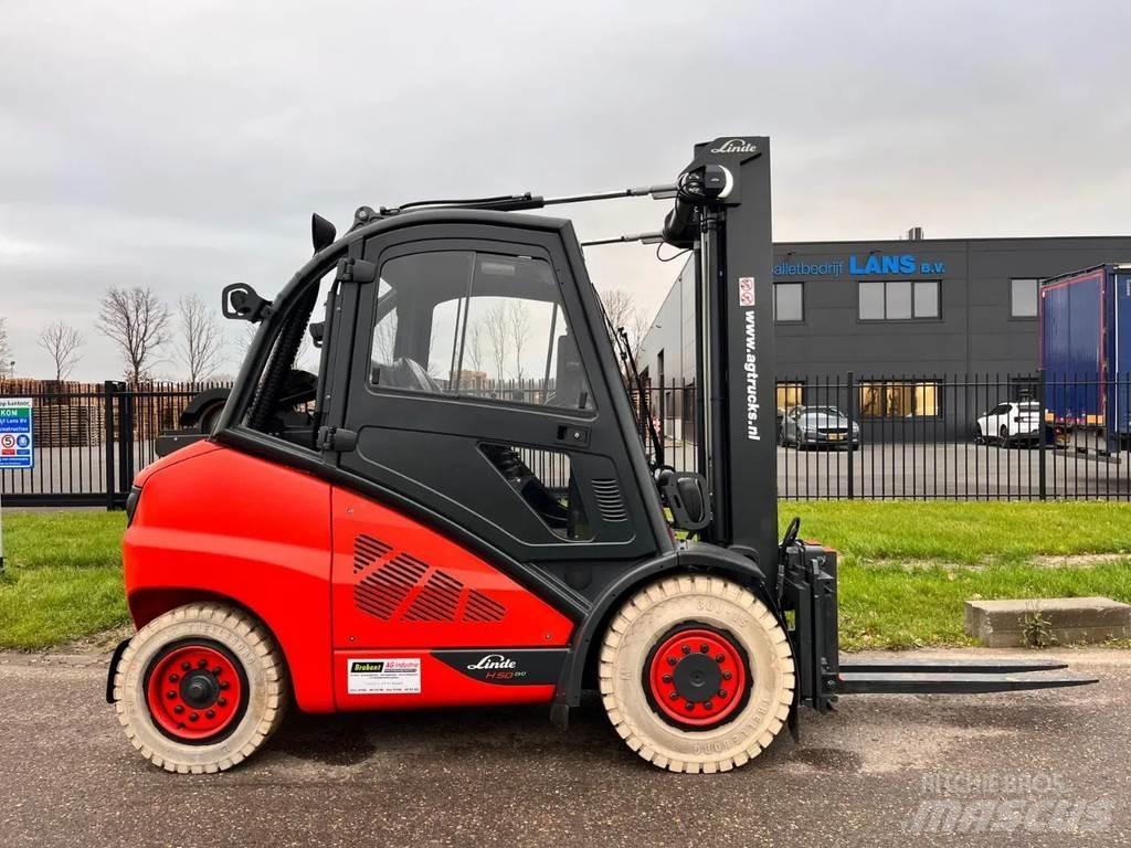 Linde H50T-02 Gázüzemű targoncák