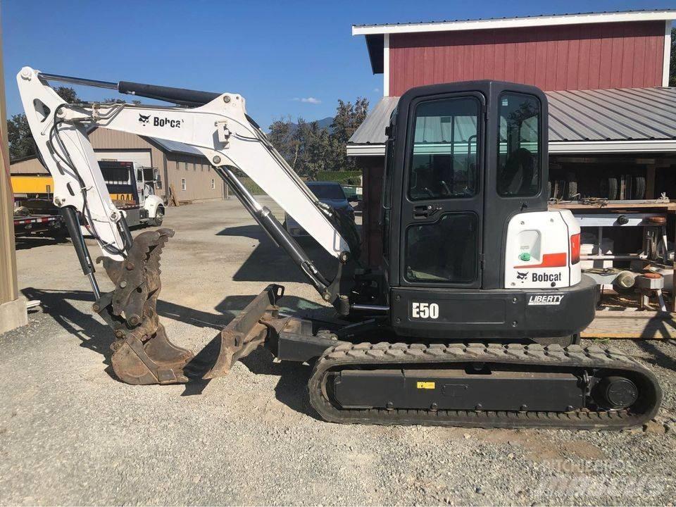 Bobcat E 50 Mini kotrók < 7t