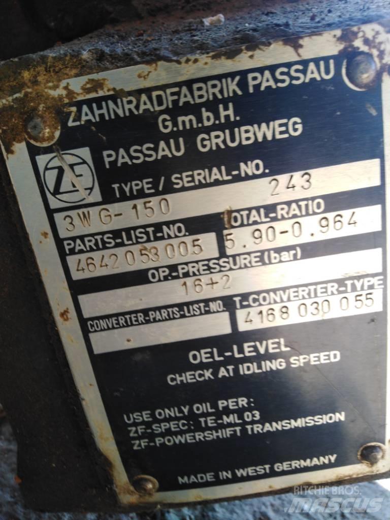 ZF 3WG-150 only box Váltók