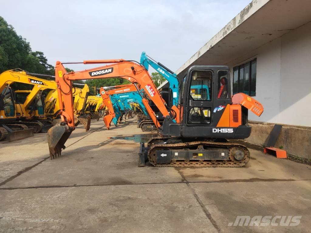 Doosan DH55 Mini kotrók < 7t