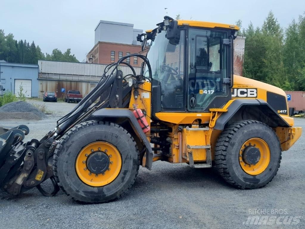 JCB 417 Gumikerekes homlokrakodók