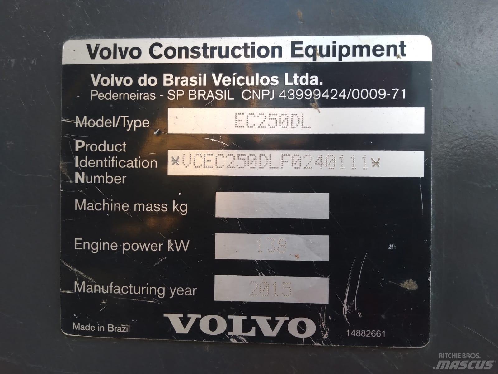 Volvo EC 250 D L Lánctalpas kotrók