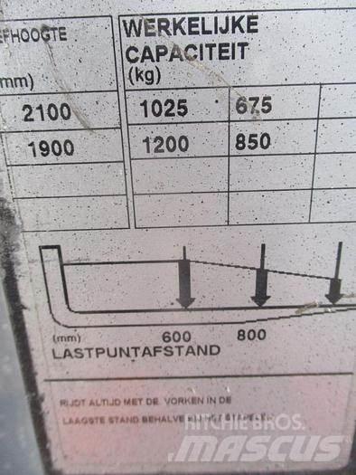BT SWE 160D Gyalogkíséretű targonca