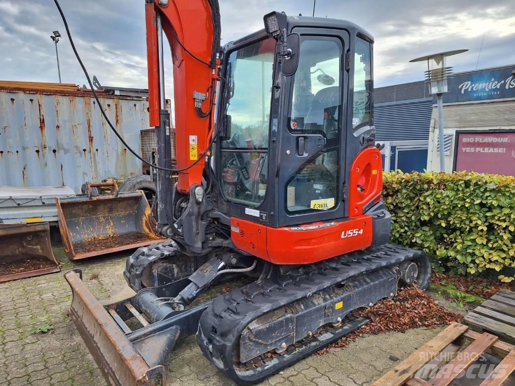 Kubota U55-4 Mini kotrók < 7t