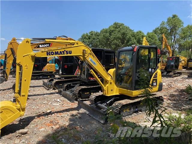 Komatsu PC 56 Lánctalpas kotrók
