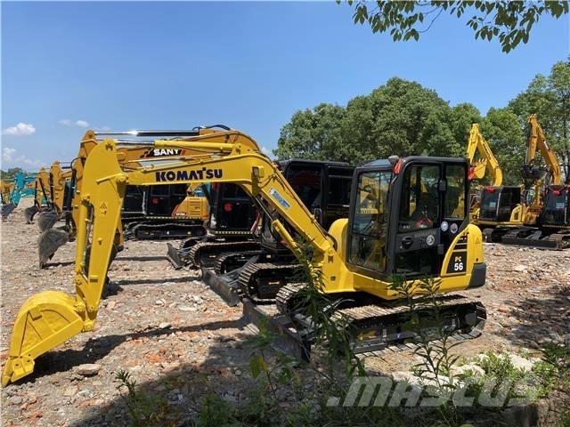 Komatsu PC 56 Lánctalpas kotrók