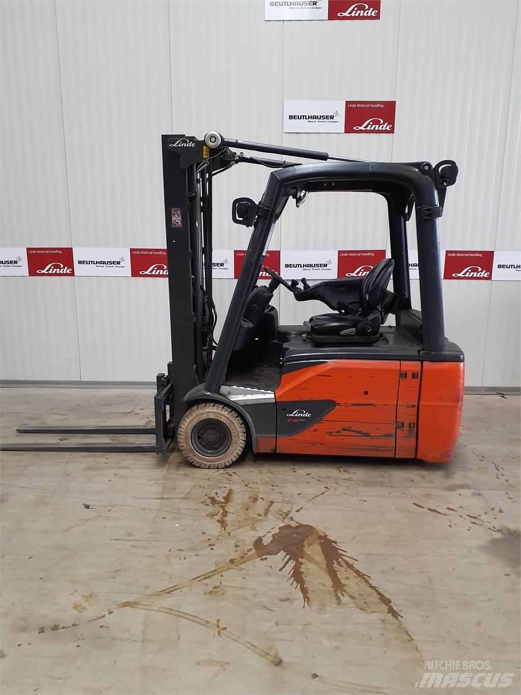 Linde E16L Elektromos targoncák