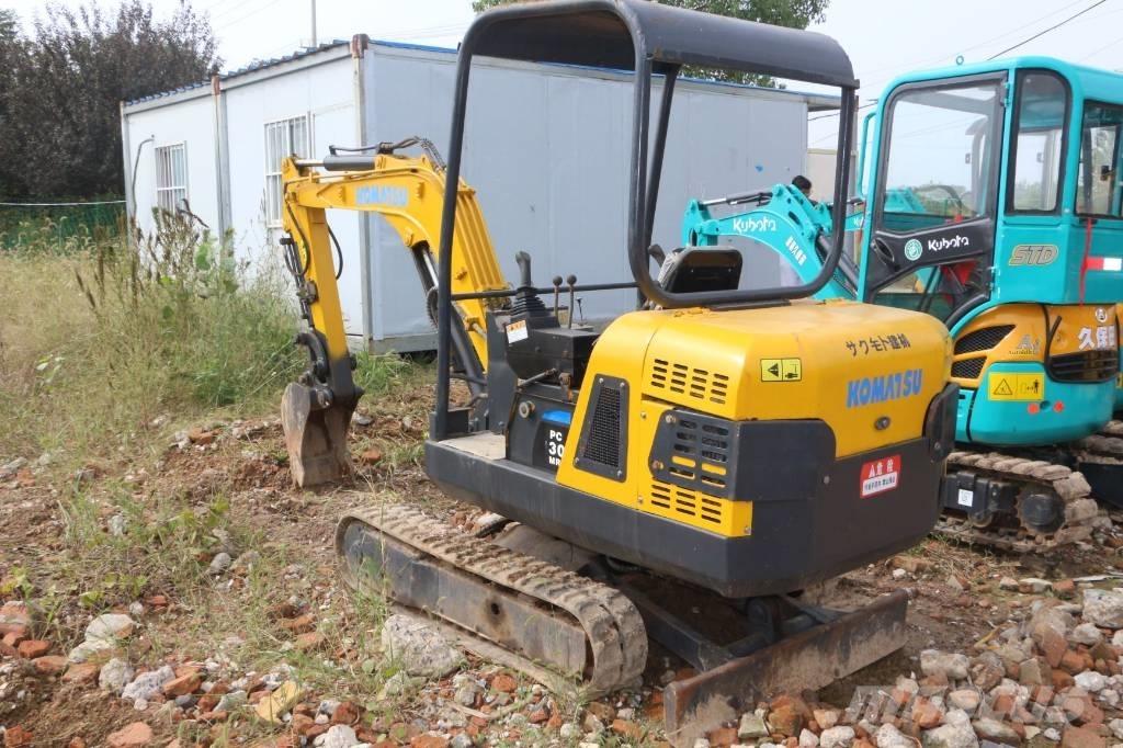 Komatsu pc 30 Mini kotrók < 7t