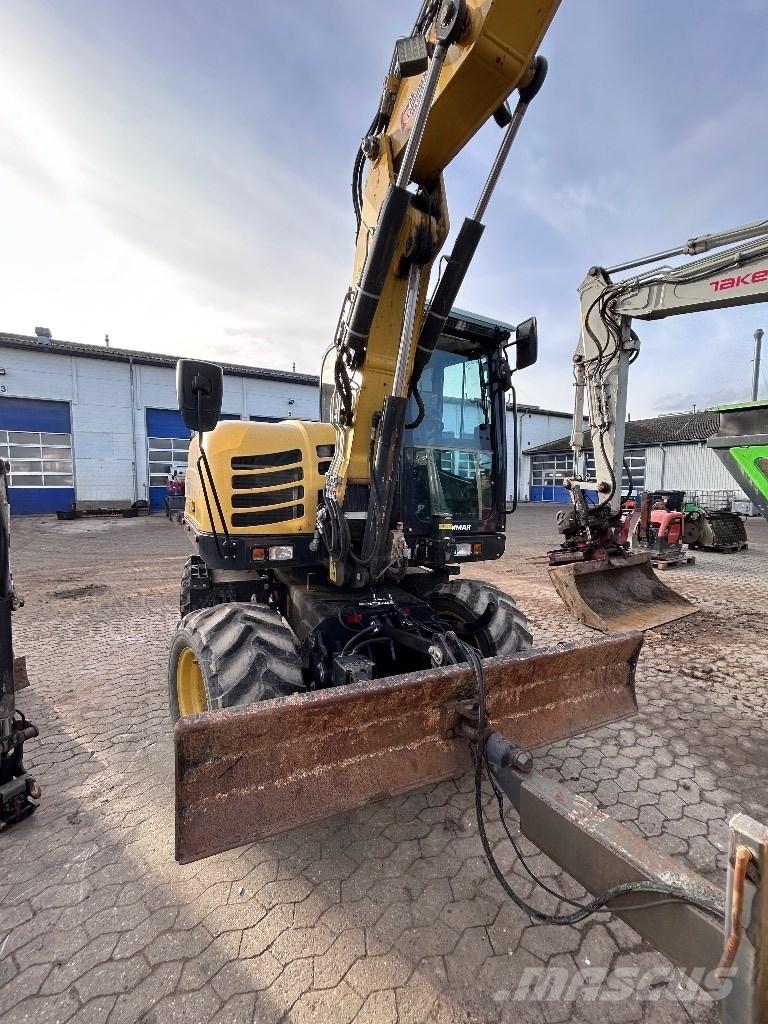 Yanmar B 75 W Gumikerekes kotrók