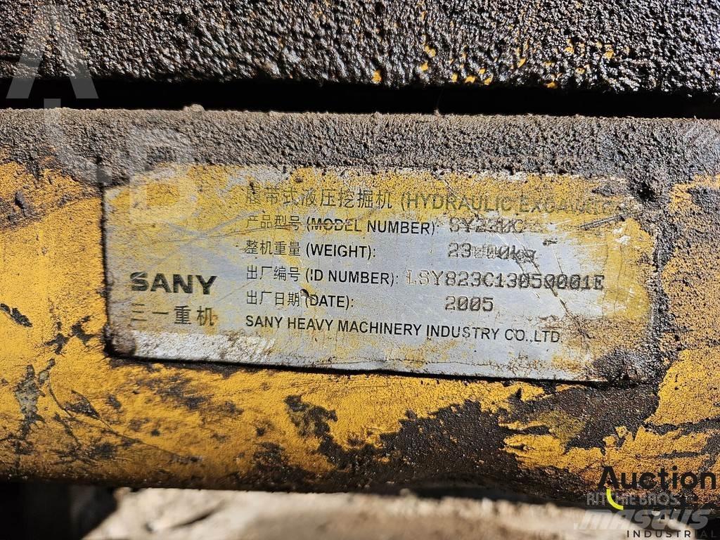 Sany SY 230 C Lánctalpas kotrók