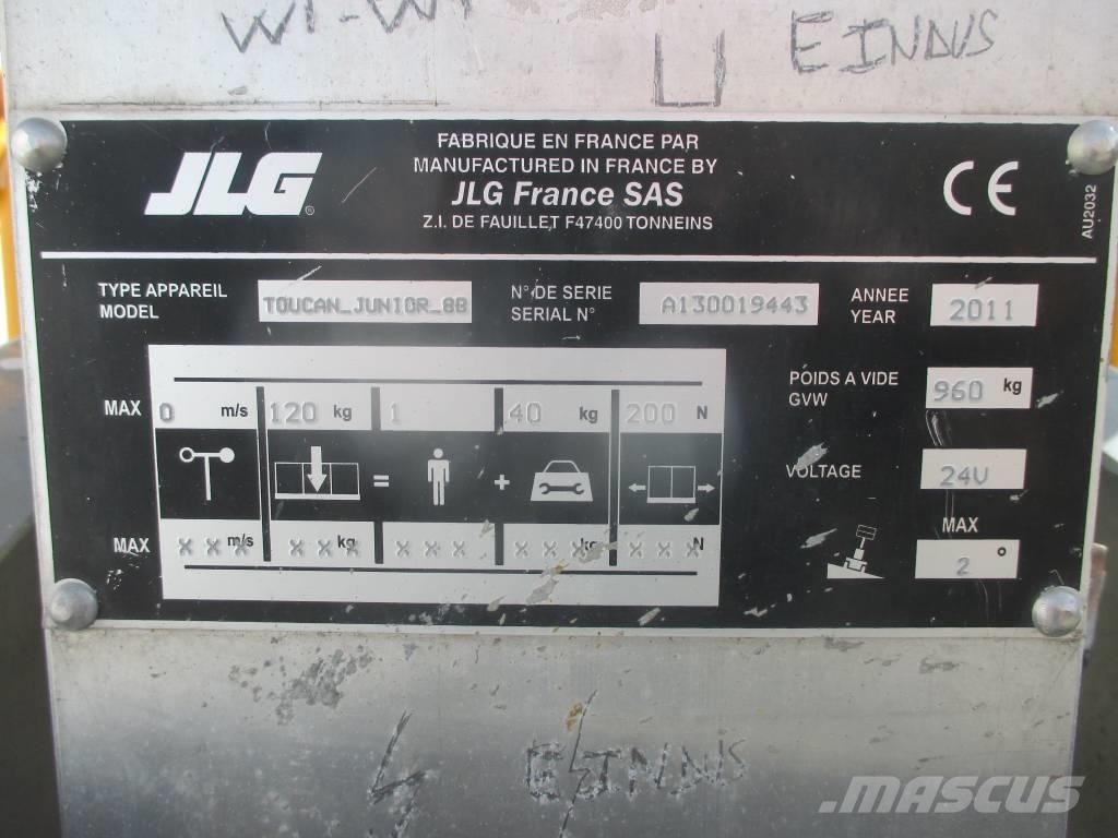 JLG Toucan Junior 8 Személyemelők