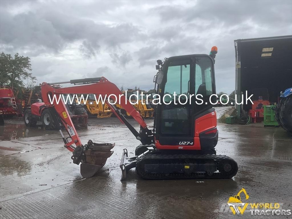 Kubota U 27-4 Mini kotrók < 7t
