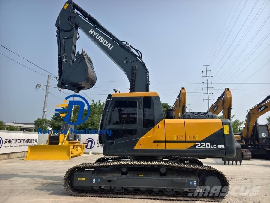Hyundai R220LC-9S Lánctalpas kotrók