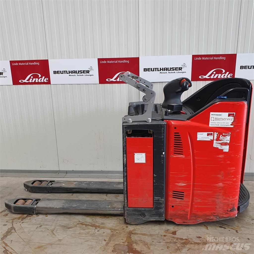 Linde T20SP kurz Alacsony emelőkocsi