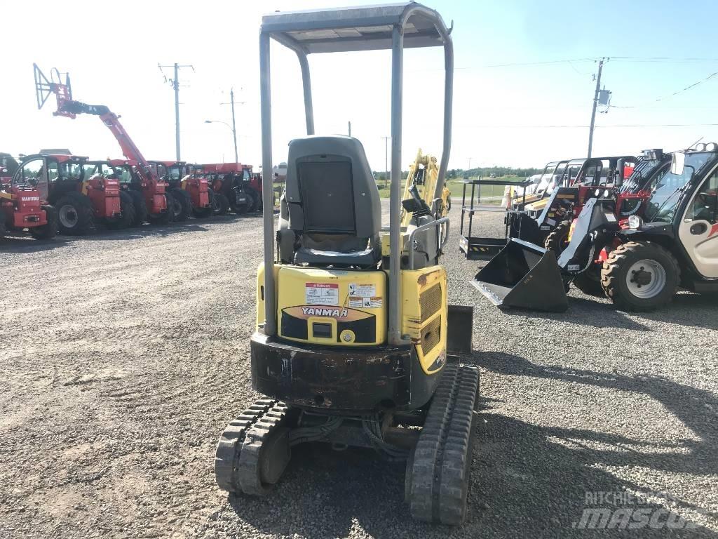Yanmar Vio 17 Lánctalpas kotrók
