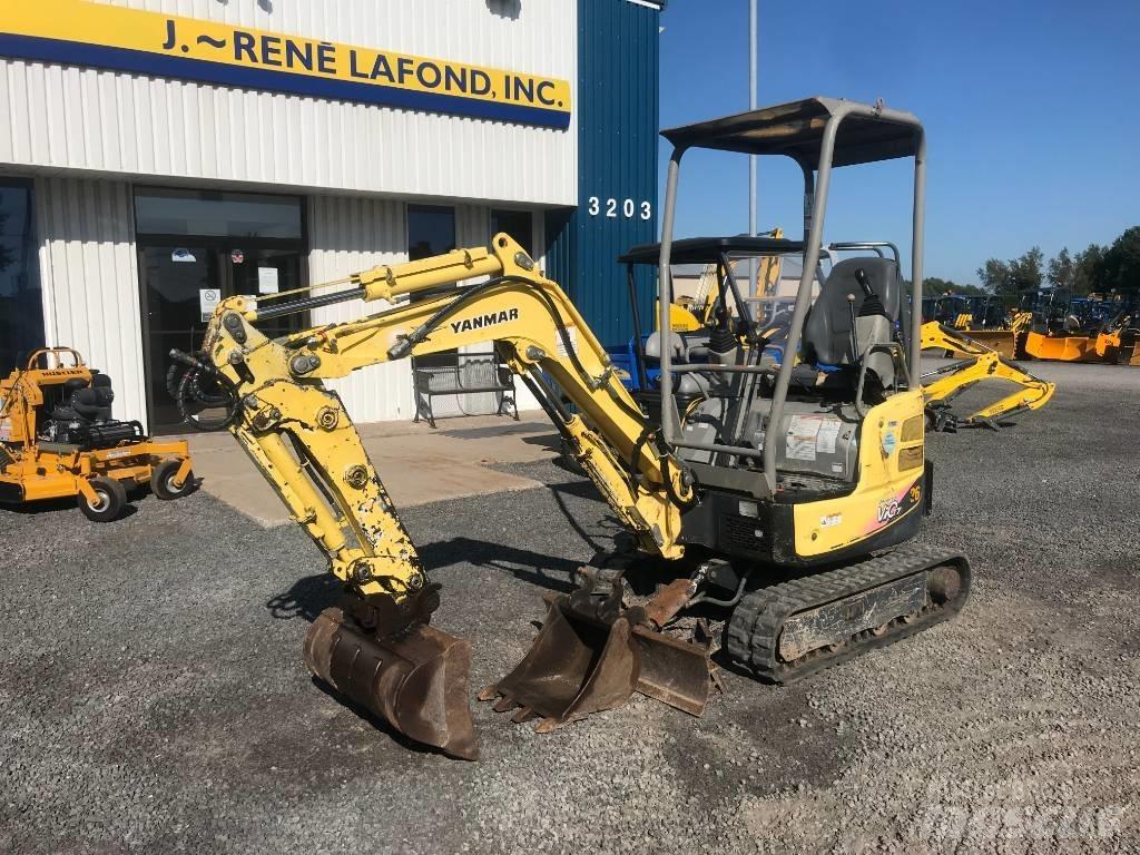 Yanmar Vio 17 Lánctalpas kotrók
