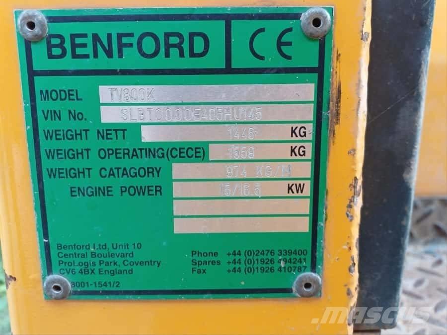 Terex TV 800 Ikerdobos hengerek