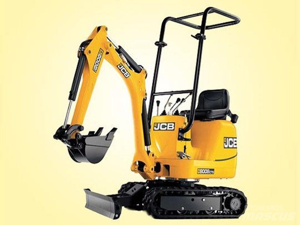JCB 8008 CTS Mini kotrók < 7t
