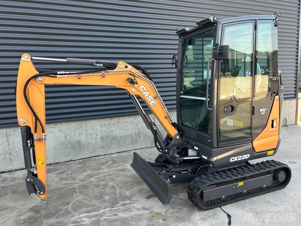 CASE CX 22 D Mini kotrók < 7t