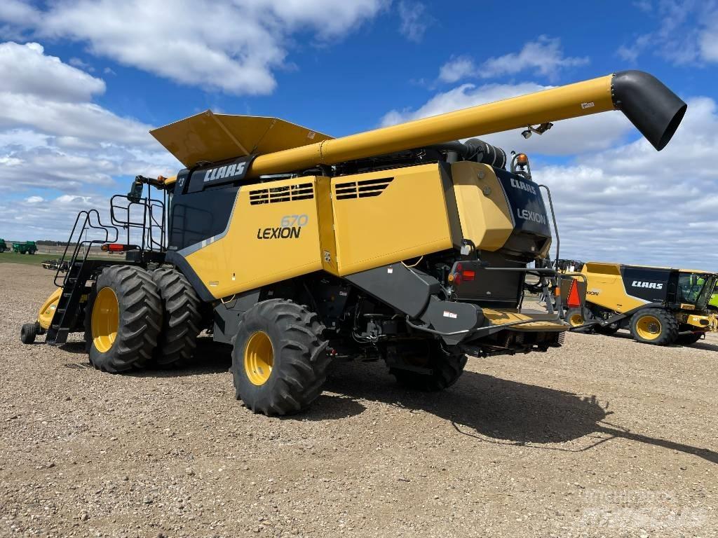CLAAS 670 Kombájnok