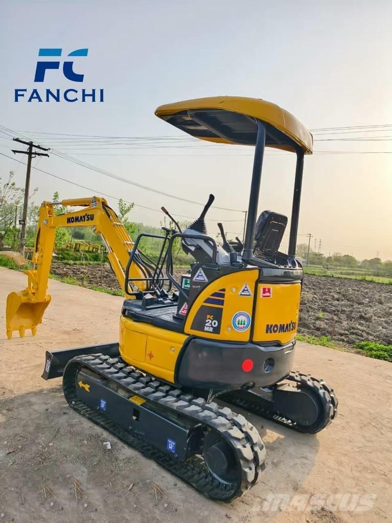 Komatsu PC 20 Mini kotrók < 7t