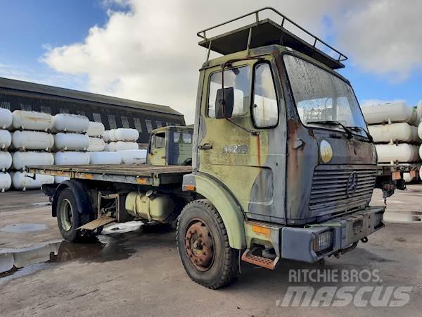 Mercedes-Benz 1213 Platós / Ponyvás teherautók
