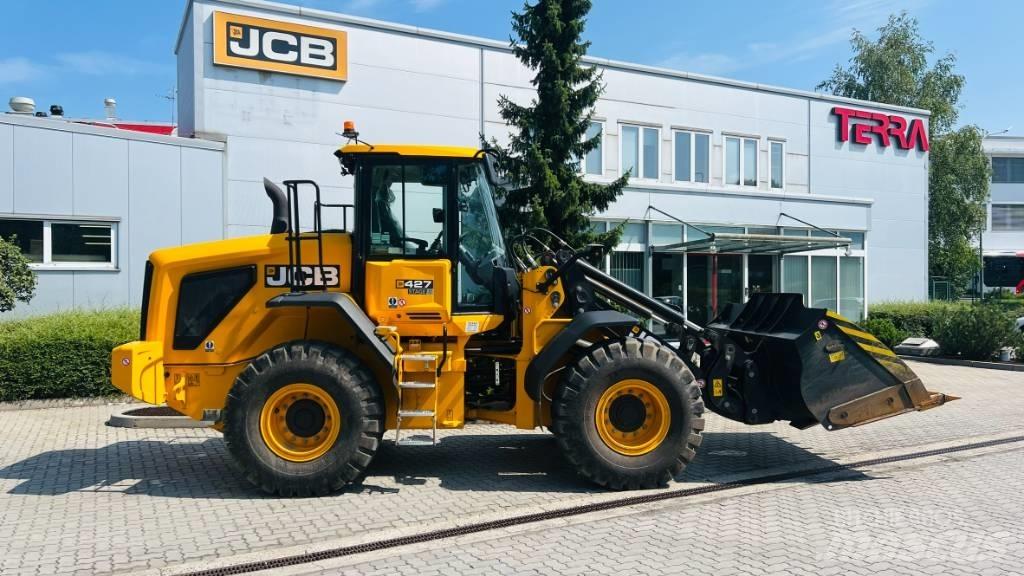 JCB 427 S5 HT Gumikerekes homlokrakodók