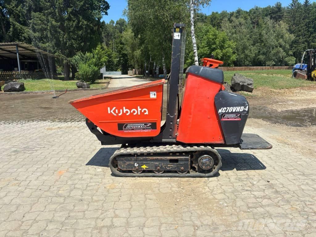 Kubota KC 70 Mezei dömperek