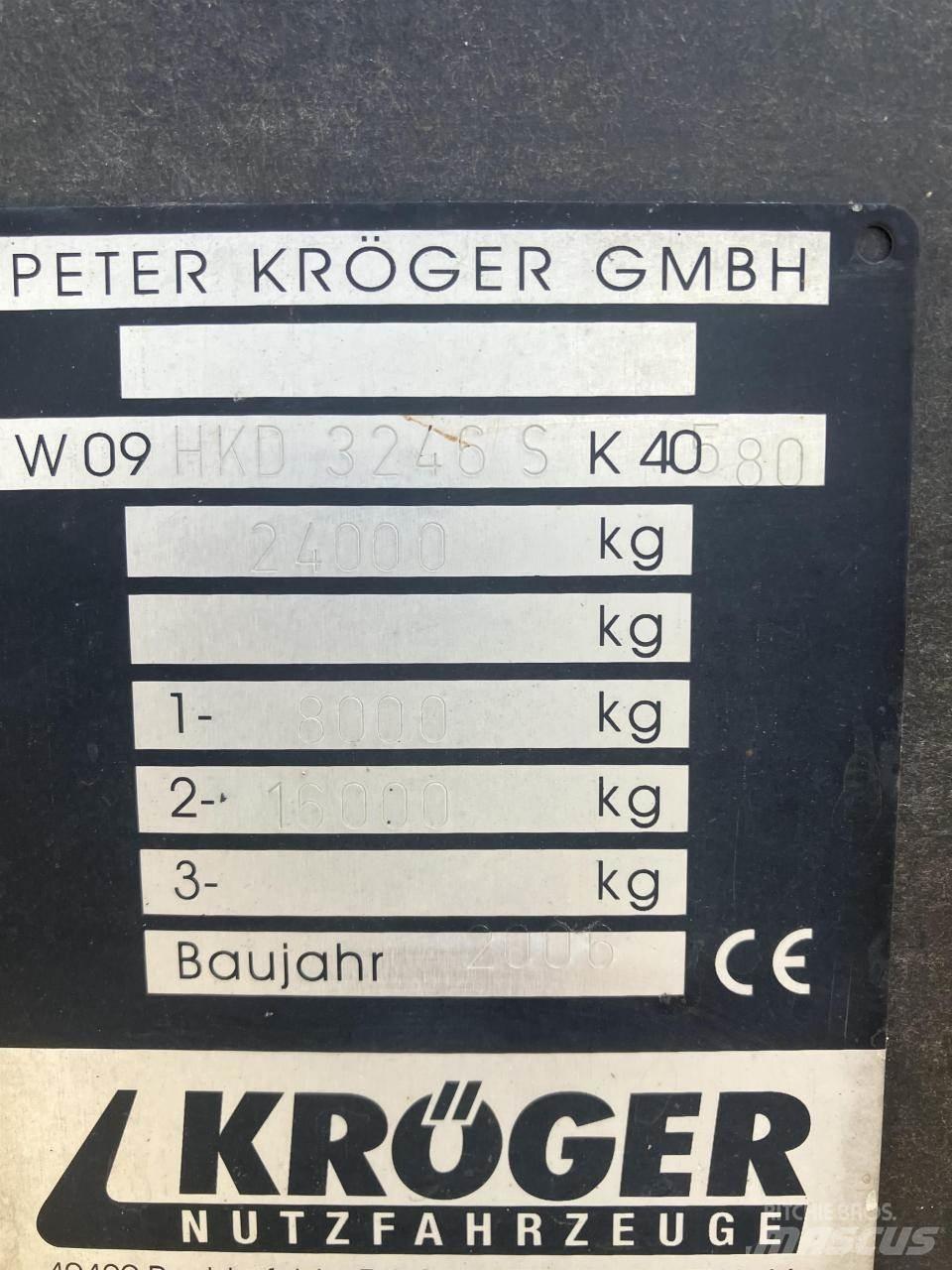 Kröger HKD 402 Billenő pótkocsik