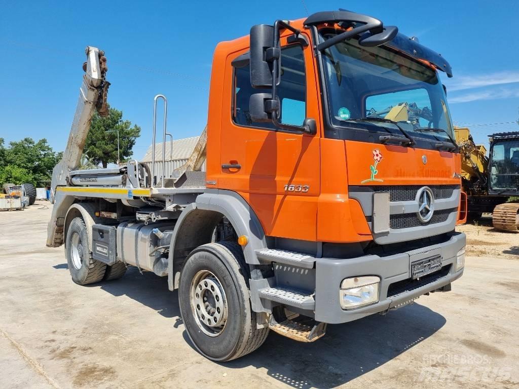 Mercedes-Benz 1833 Konténer keretes / Konténeres teherautók