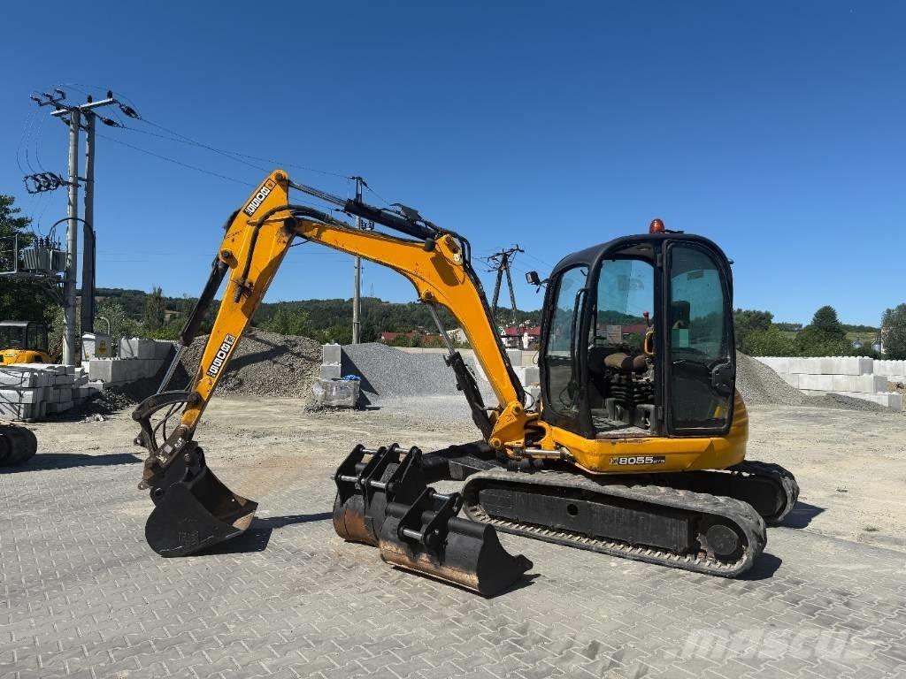 JCB 8055 RTS Mini kotrók < 7t