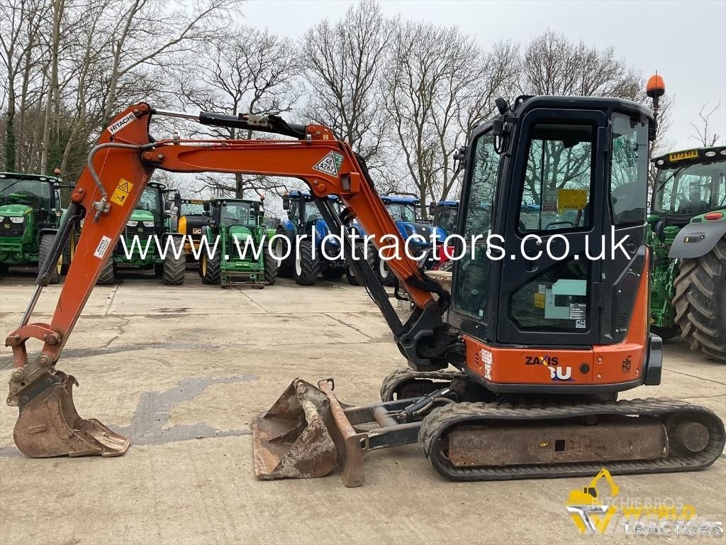 Hitachi ZX 33 U Mini kotrók < 7t