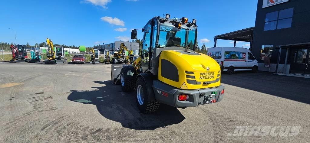 Wacker Neuson WL 52 Gumikerekes homlokrakodók