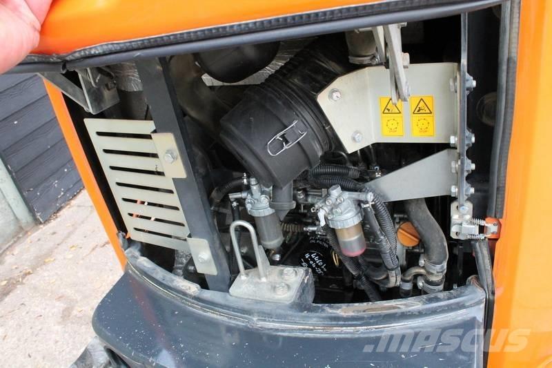 Hitachi ZX 26 U Mini kotrók < 7t