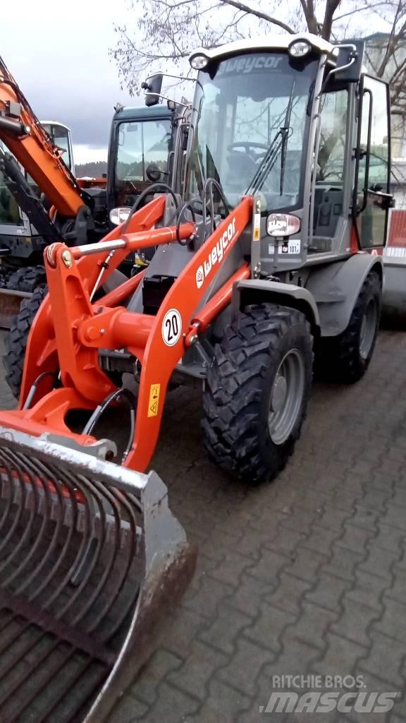 Atlas Weycor AR420 Gumikerekes homlokrakodók