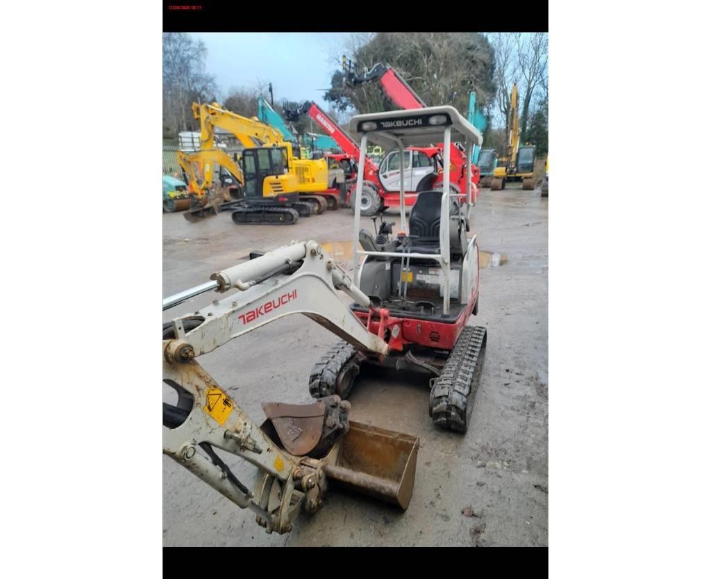 Takeuchi TB216 Mini kotrók < 7t