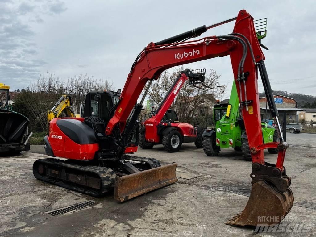 Kubota KX 080-4 Közepes (midi) kotrók 7 t - 12 t