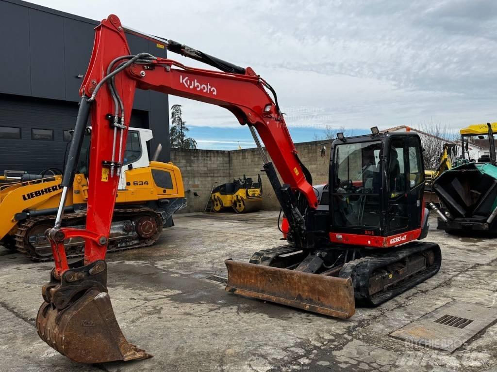 Kubota KX 080-4 Közepes (midi) kotrók 7 t - 12 t