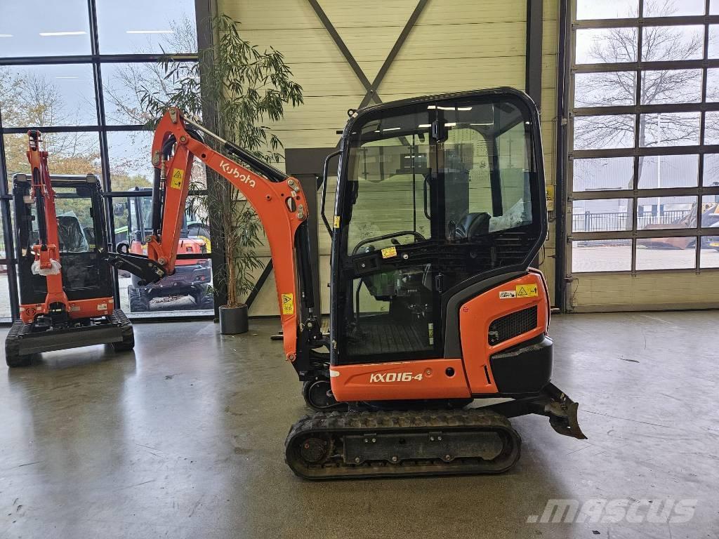 Kubota KX 016-4 Mini kotrók < 7t