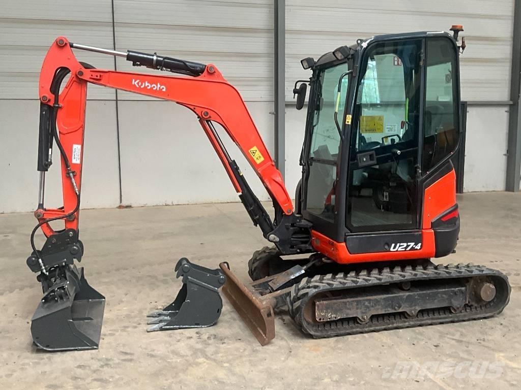 Kubota U 27-4 Mini kotrók < 7t