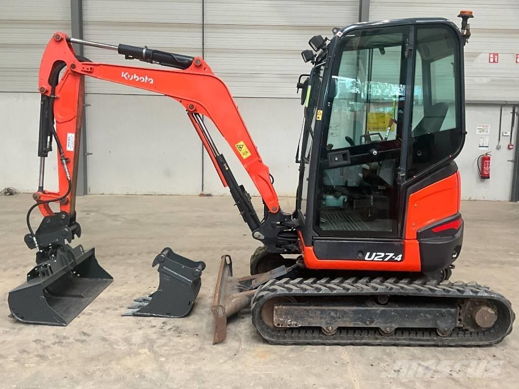 Kubota U 27-4 Mini kotrók < 7t