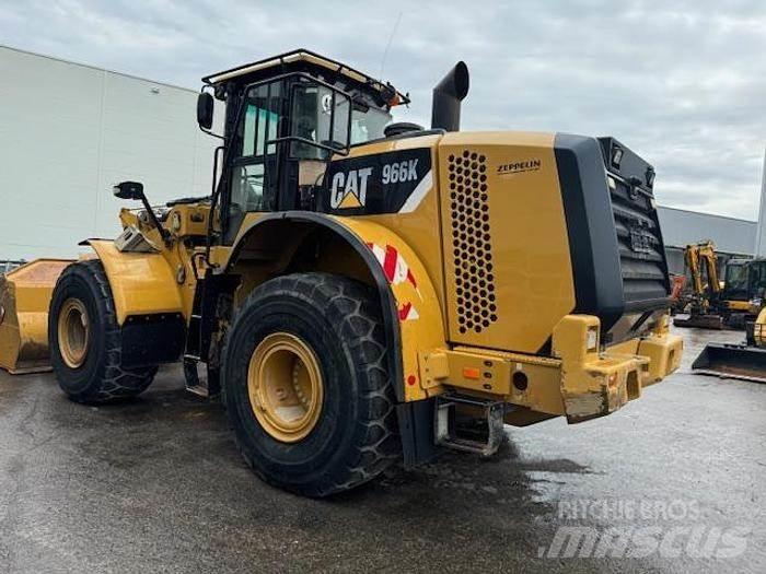 CAT 966K Gumikerekes homlokrakodók