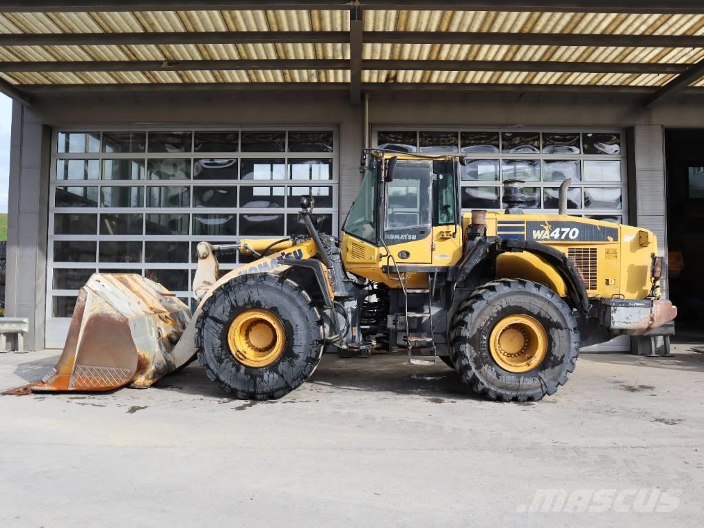 Komatsu WA 470-7 Gumikerekes homlokrakodók