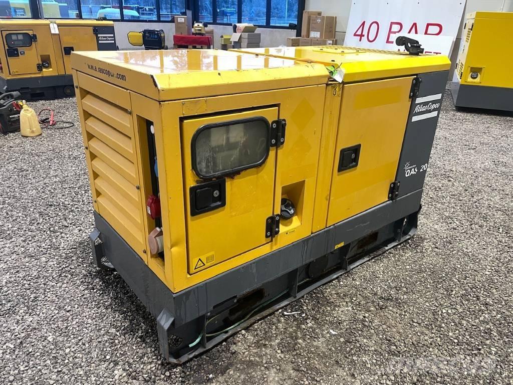 Atlas Copco QAS 20 Dízel áramfejlesztők