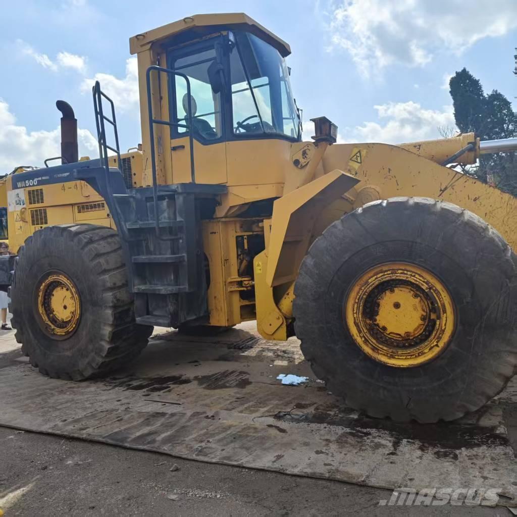 Komatsu WA 500-3 Gumikerekes homlokrakodók